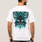 Hologram Tribal Face T-shirt (Achterkant)