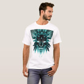 Hologram Tribal Face T-shirt (Voorkant volledig)