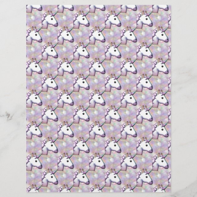 hologram unicorn emoji (Voorkant)