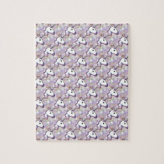 hologram unicorn emoji legpuzzel (Verticaal)