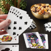 Hologram van haar liefde pokerkaarten (Insitu)