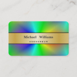 HOLOGRAMA PAPEL PERLA COLORIDO PROFESIONAL COLOR VISITEKAARTJE