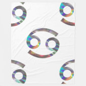 hologramkankerdeken fleece deken (Voorkant)