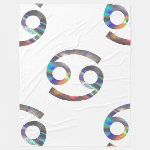 hologramkankerdeken fleece deken