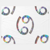 hologramkankerdeken fleece deken (Voorkant (Horizontaal))