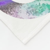 hologramkankerdeken fleece deken (Hoek)