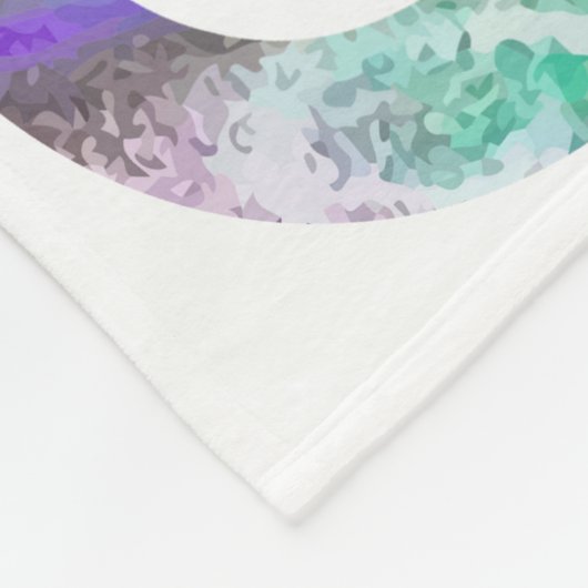 hologramkankerdeken fleece deken (Hoek)