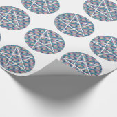 hologrampentagram cadeaupapier (Hoek)