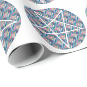 hologrampentagram cadeaupapier (Rol Hoek)