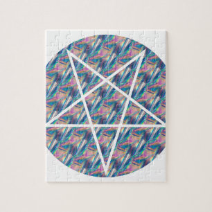 hologrampentagram legpuzzel