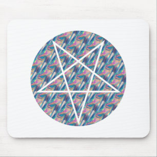 hologrampentagram muismat