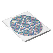 hologrampentagram notitieblok (Schuin)
