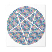 hologrampentagram notitieblok (Voorkant)