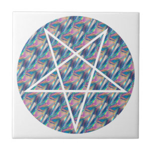 hologrampentagram tegeltje