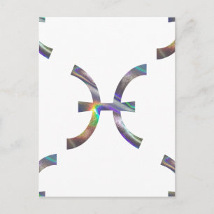 hologrampisces briefkaart