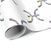 hologrampisces cadeaupapier (Rol Hoek)