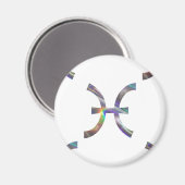 hologrampisces magneet (Voorkant / Achterkant)