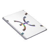 hologrampisces notitieboek (Rechterzijde)