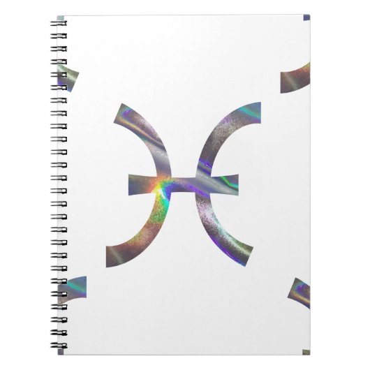 hologrampisces notitieboek (Voorkant)