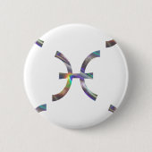 hologrampisces ronde button 5,7 cm (Voorkant)