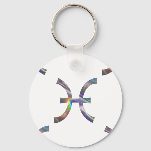 hologrampisces sleutelhanger (Voorkant)