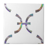 hologrampisces tegeltje (Voorkant)