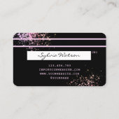 Holograph Folie Splash Credit Kaart voeg uw logo t Visitekaartje (Achterkant)