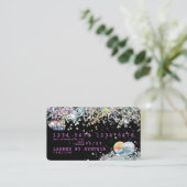 Holograph Unicorn Credit Kaart Visitekaartje (Staand voorkant)