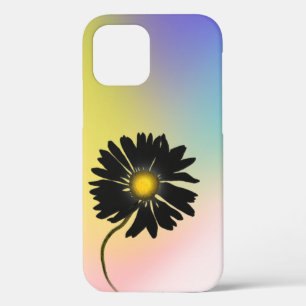 Holographic Abstract en Black Daisy Case-Mate iPhone Case