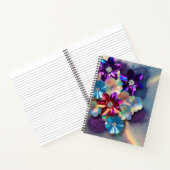 Holographic Bloom Sparkle Notebook Notitieboek (Binnen)