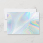 Holographic Color Shift Hartelijk dank voor het me (Achterkant)