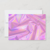 Holographic Color Shift Hartelijk dank voor het me (Achterkant)