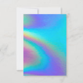 Holographic Color Shift Hartelijk dank voor het me (Achterkant)
