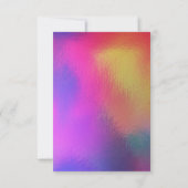 Holographic Color Shift Hartelijk dank voor het me (Achterkant)