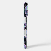 Holographic Cyber Skull Circuit Pattern Phone Case (Achterkant / Rechts)