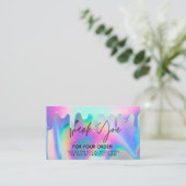 Holographic Drip Hartelijk dank voor de rendy Salo Visitekaartje (Staand voorkant)