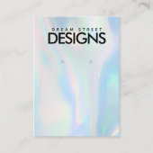 Holographic Earning Display Visitekaartje (Voorkant)