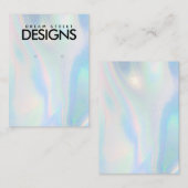 Holographic Earning Display Visitekaartje (Voorkant / Achterkant)