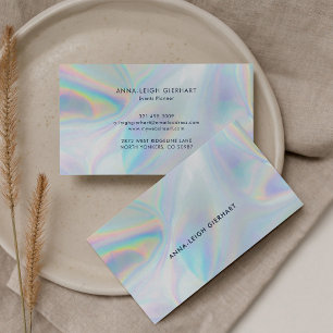 Holographic Elegant Professional Visitekaartje