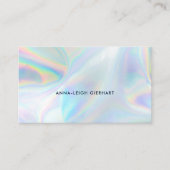 Holographic Elegant Professional Visitekaartje (Voorkant)