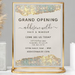 Holographic Glam Glitter Salon Business Flyer<br><div class="desc">Glam Glitter Salon Business Flyer. Dit ontwerp kenmerkt een classy doopvont van de de handtekeningsstijl die tegen een prachtige moderne iriserende glinsterende achtergrond wordt geplaatst. Perfect voor een schoonheidssalon,  haarstylist,  make-up kunstenaar of cosmetoloog.</div>