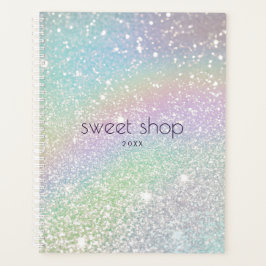 Holographic Glitter Appointment Book Planner
