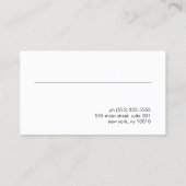 Holographic Glitter Butterfly Salon Appointment Bu Visitekaartje (Achterkant)