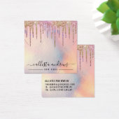 Holographic Glitter Drivers Ketting Display Kaart (Bureau)