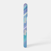 Holographic Iridescent Waves iPhone 16 Hoesje (Rechterkant)