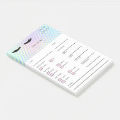 Holographic Lash Client  Post-it® Notes (Schuin)