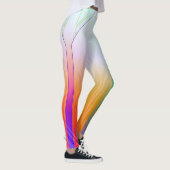 Holographic Neo Phantom Sci-Fi-paneel Leggings (Rechts)