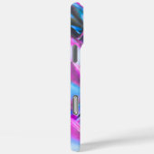 Holographic Neon Glow Aesthetic Case-Mate iPhone Case (Achterkant / Rechts)