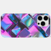 Holographic Neon Glow Aesthetic Case-Mate iPhone Case (Achterkant (horizontaal))