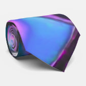 Holographic Neon Glow Aesthetic Stropdas (Opgerold)